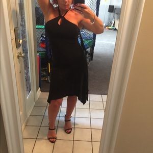 BCBG high low halter dress.  New Years Eve